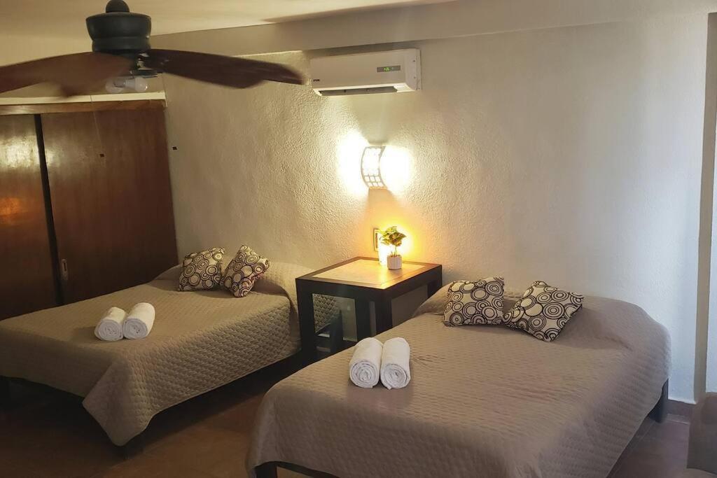 Departamento Grande Con 2 Recamaras Con Aire 5 Camas Wifi 115Mb, Cocina .Cochera Techada, #4 ซิวดัด วัลเลส ภายนอก รูปภาพ